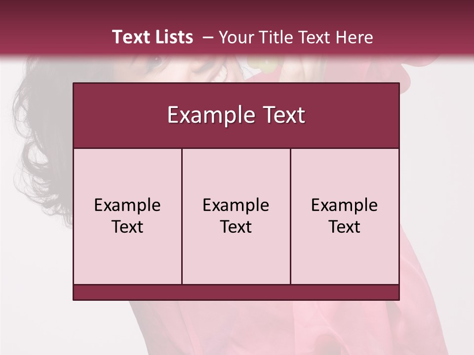 Bracelet Smile Relaxed PowerPoint Template