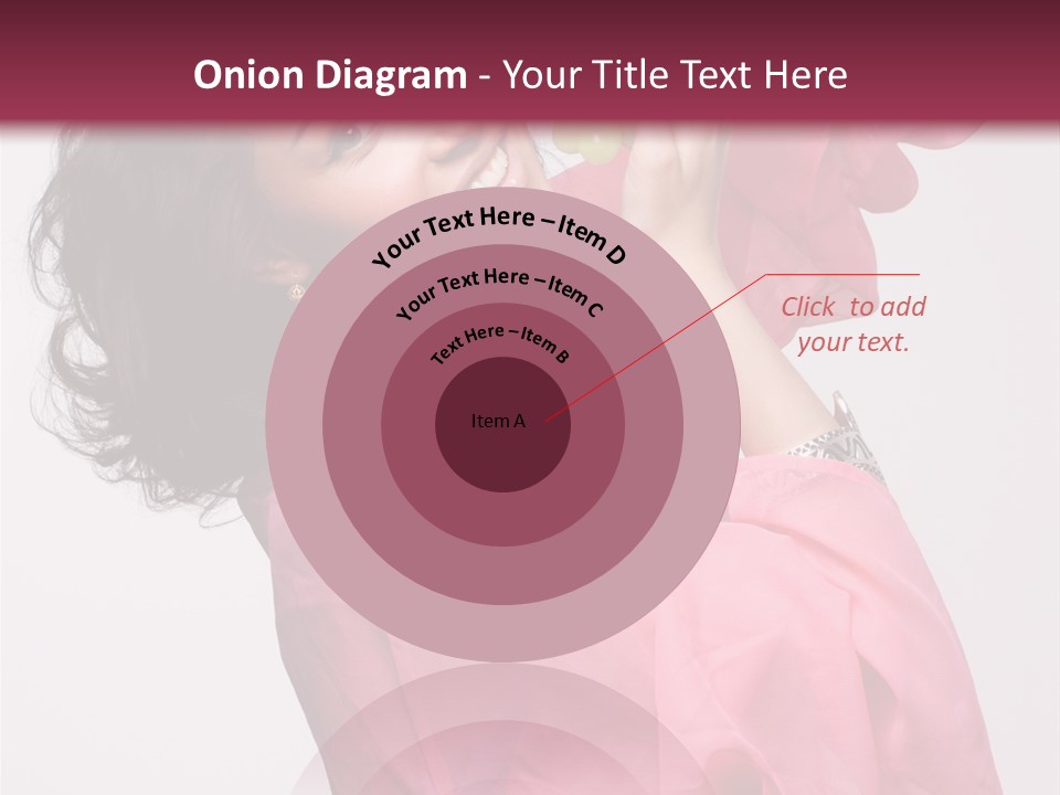 Bracelet Smile Relaxed PowerPoint Template