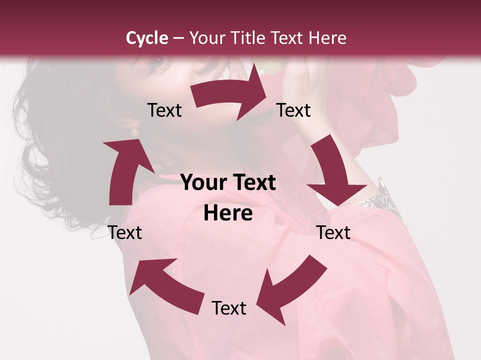 Bracelet Smile Relaxed PowerPoint Template