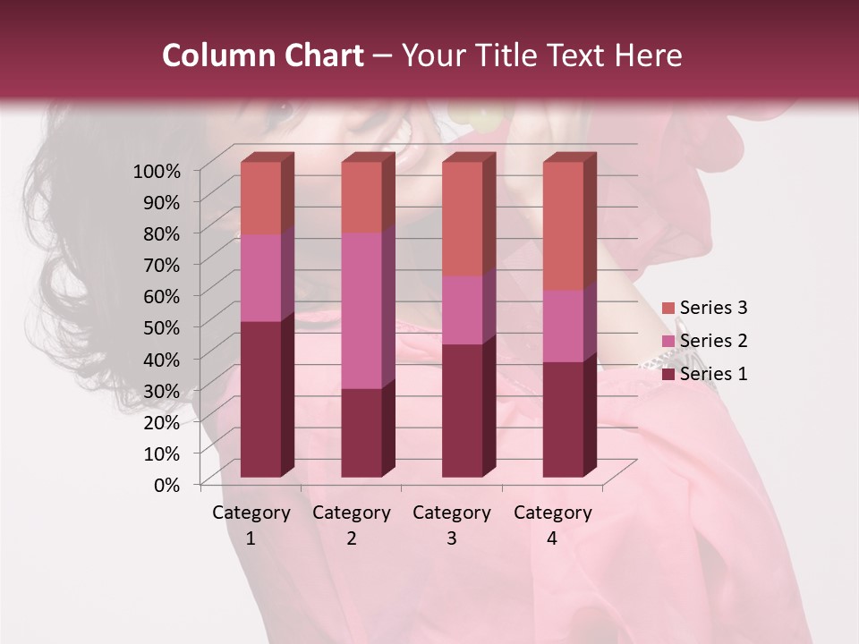 Bracelet Smile Relaxed PowerPoint Template