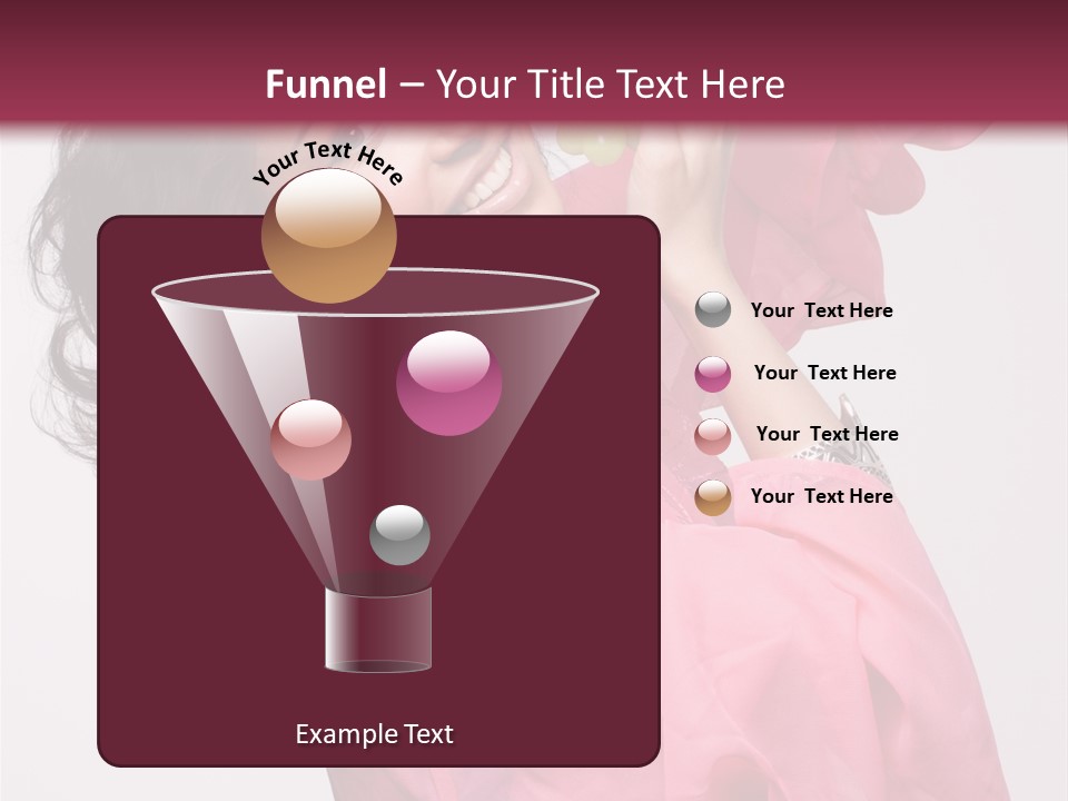 Bracelet Smile Relaxed PowerPoint Template