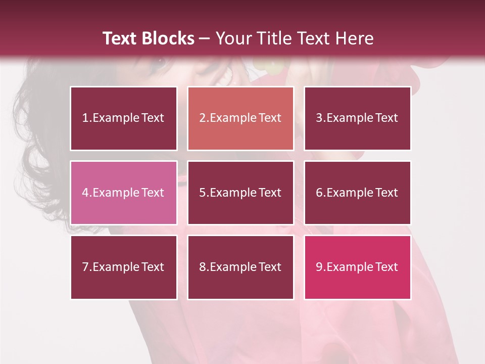 Bracelet Smile Relaxed PowerPoint Template