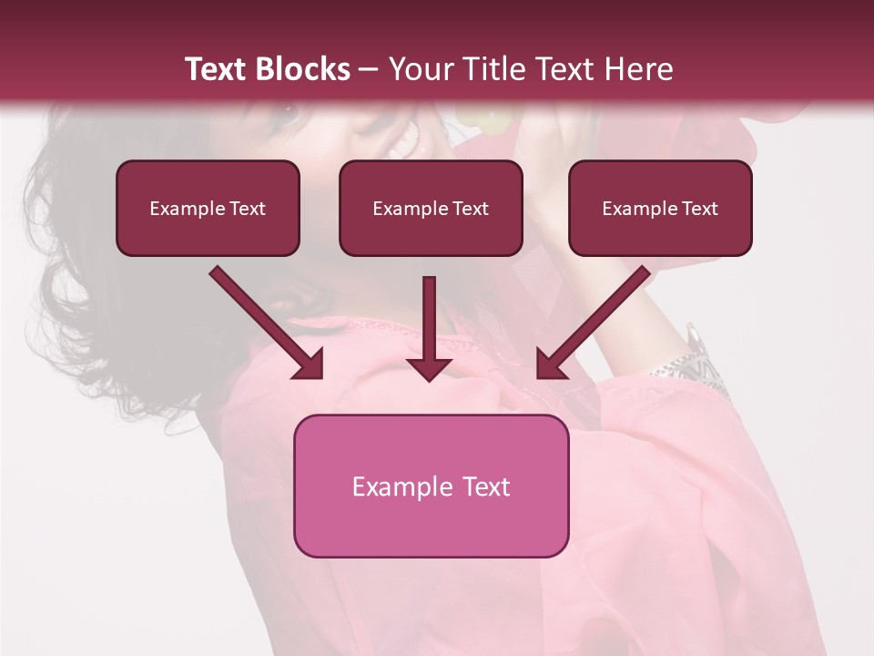 Bracelet Smile Relaxed PowerPoint Template