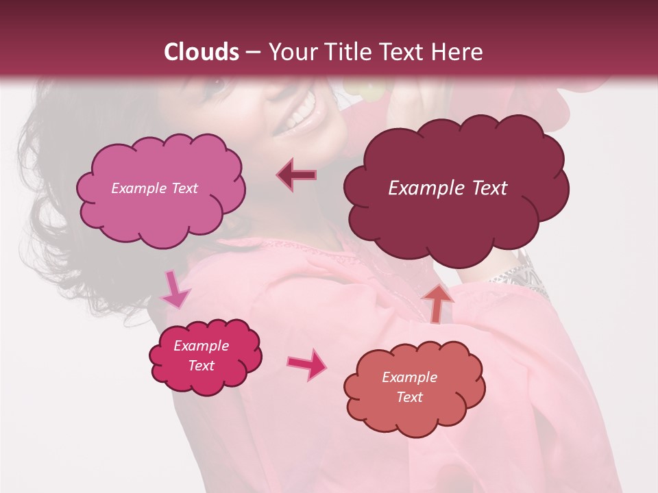 Bracelet Smile Relaxed PowerPoint Template