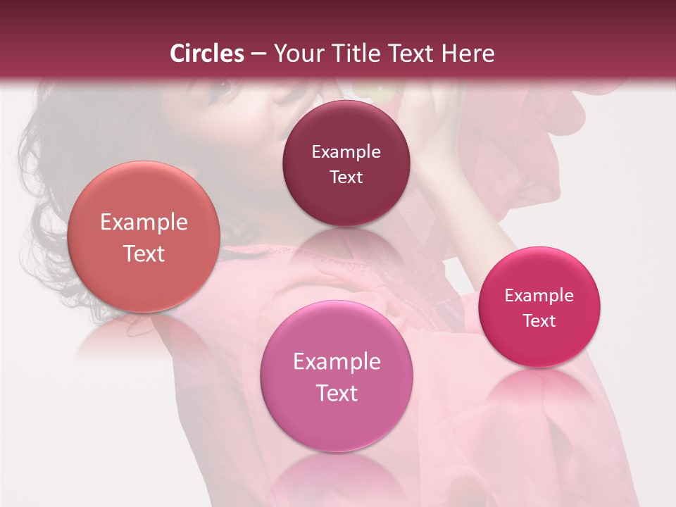 Bracelet Smile Relaxed PowerPoint Template