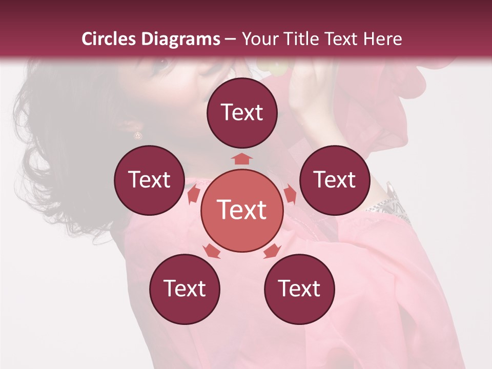 Bracelet Smile Relaxed PowerPoint Template