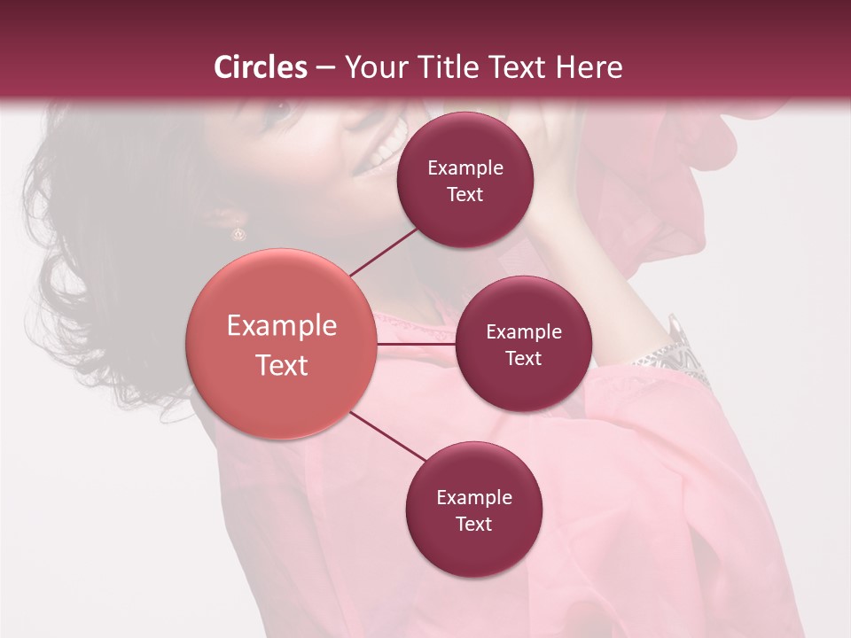 Bracelet Smile Relaxed PowerPoint Template