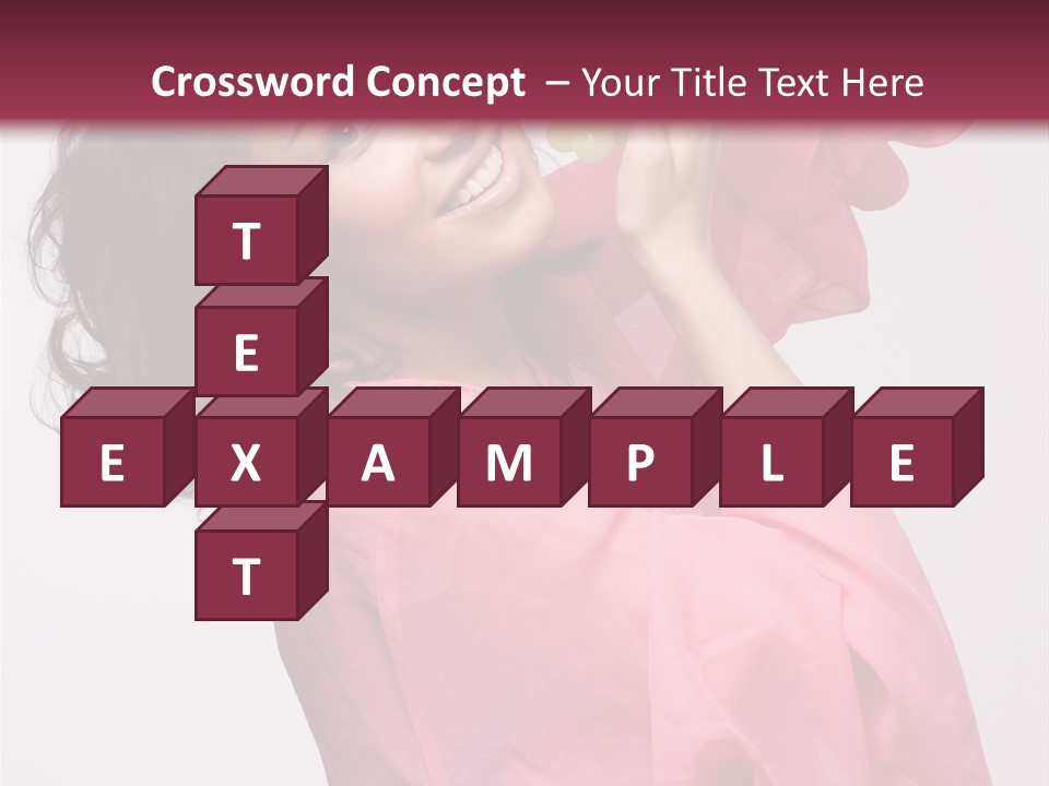 Bracelet Smile Relaxed PowerPoint Template