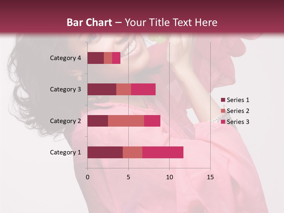 Bracelet Smile Relaxed PowerPoint Template