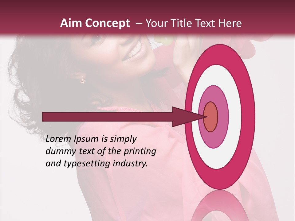 Bracelet Smile Relaxed PowerPoint Template