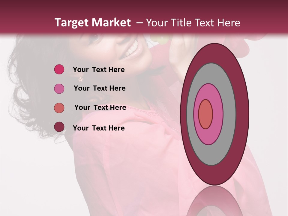 Bracelet Smile Relaxed PowerPoint Template