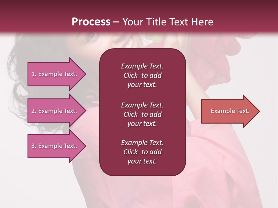 Bracelet Smile Relaxed PowerPoint Template