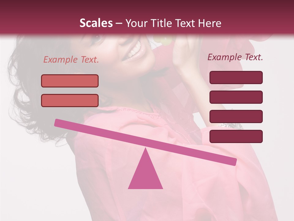 Bracelet Smile Relaxed PowerPoint Template