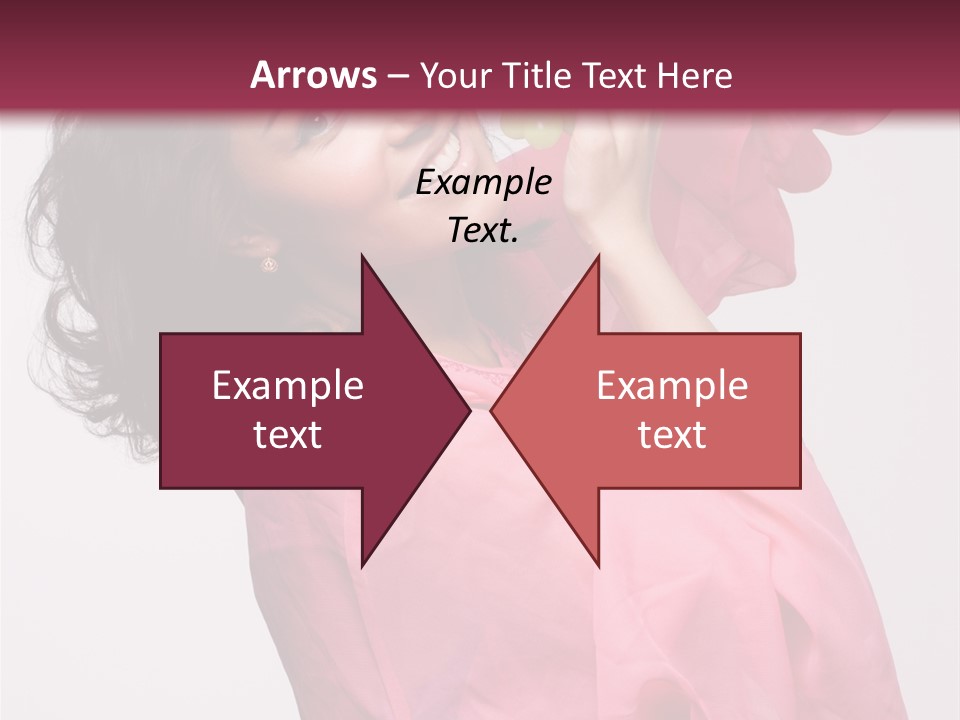 Bracelet Smile Relaxed PowerPoint Template