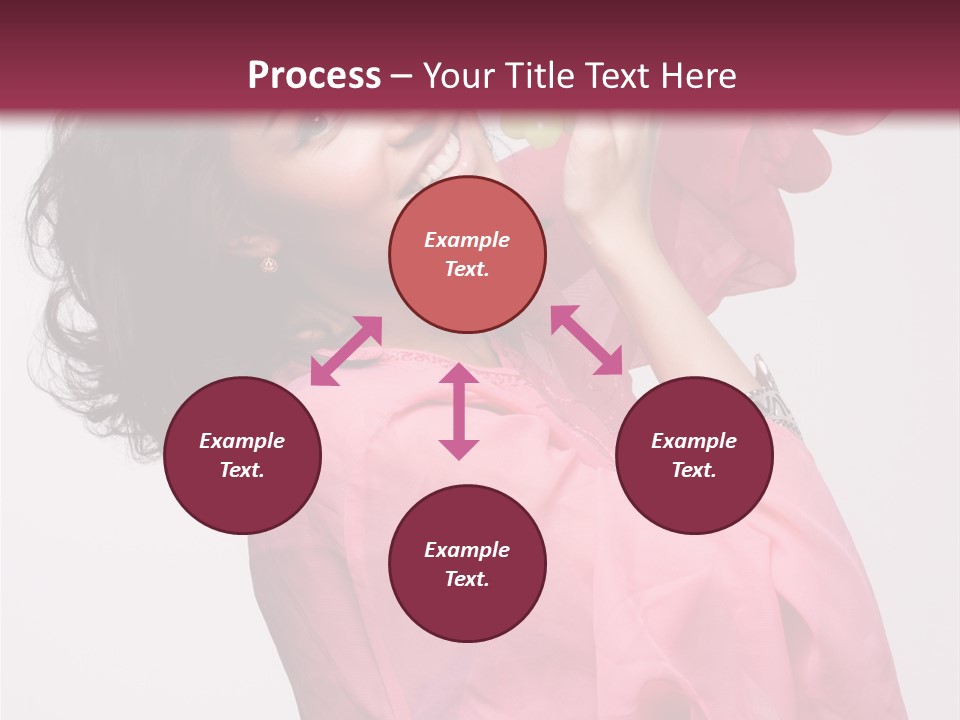 Bracelet Smile Relaxed PowerPoint Template