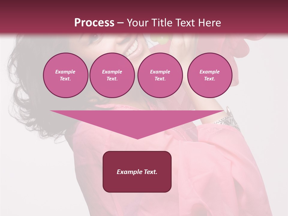 Bracelet Smile Relaxed PowerPoint Template