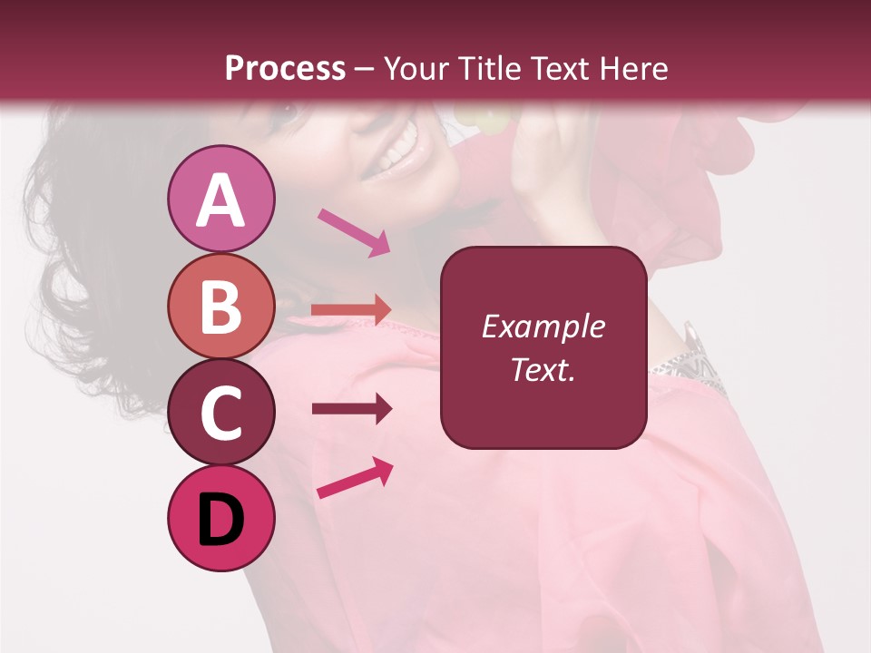 Bracelet Smile Relaxed PowerPoint Template