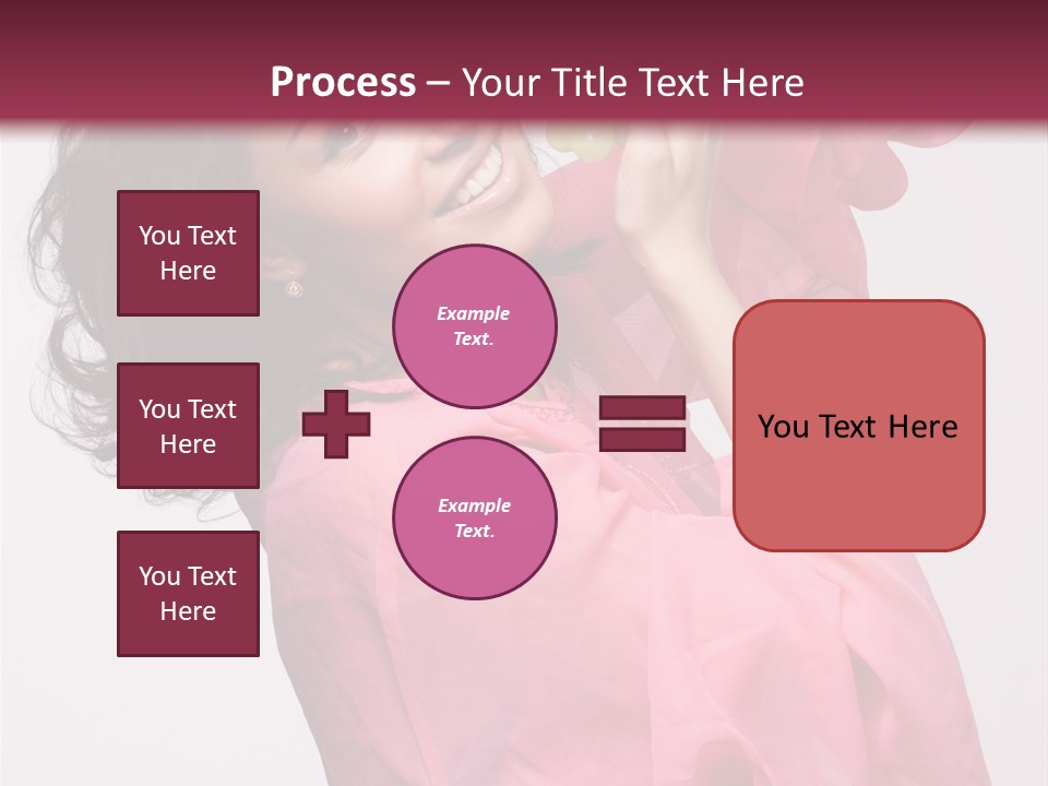 Bracelet Smile Relaxed PowerPoint Template