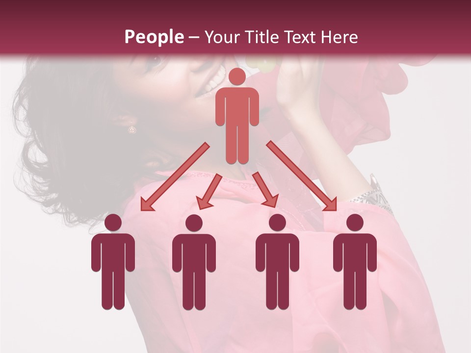 Bracelet Smile Relaxed PowerPoint Template