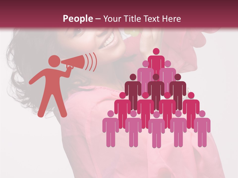 Bracelet Smile Relaxed PowerPoint Template