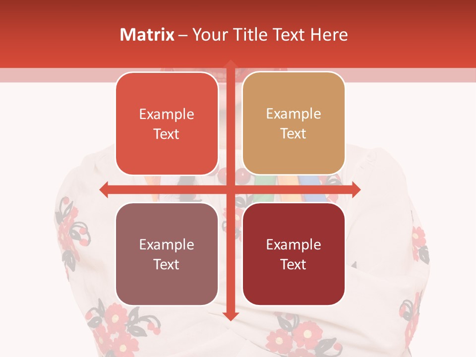 Embroidery Happy Cute PowerPoint Template