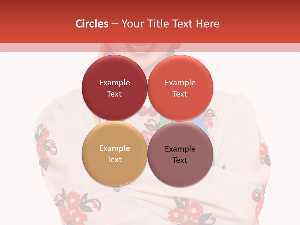 Embroidery Happy Cute PowerPoint Template