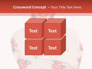 Embroidery Happy Cute PowerPoint Template