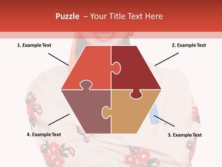 Embroidery Happy Cute PowerPoint Template