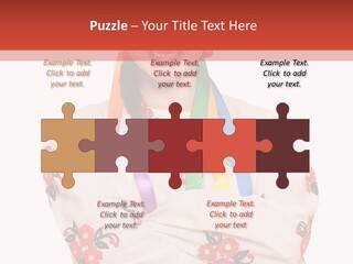 Embroidery Happy Cute PowerPoint Template