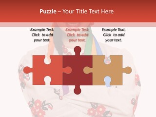 Embroidery Happy Cute PowerPoint Template