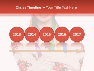 Embroidery Happy Cute PowerPoint Template