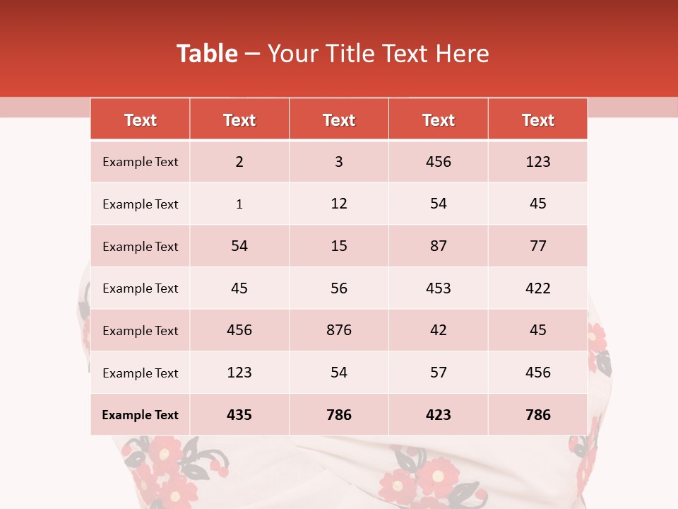 Embroidery Happy Cute PowerPoint Template