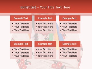 Embroidery Happy Cute PowerPoint Template