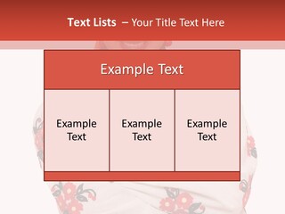 Embroidery Happy Cute PowerPoint Template