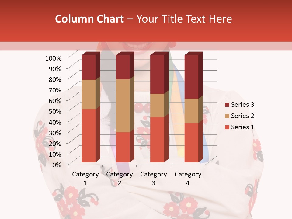 Embroidery Happy Cute PowerPoint Template