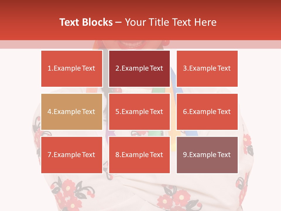 Embroidery Happy Cute PowerPoint Template