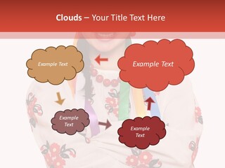 Embroidery Happy Cute PowerPoint Template