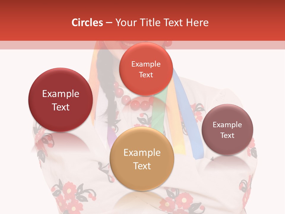 Embroidery Happy Cute PowerPoint Template