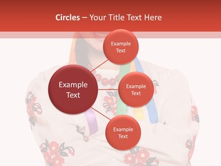 Embroidery Happy Cute PowerPoint Template