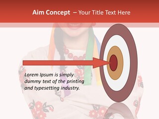 Embroidery Happy Cute PowerPoint Template