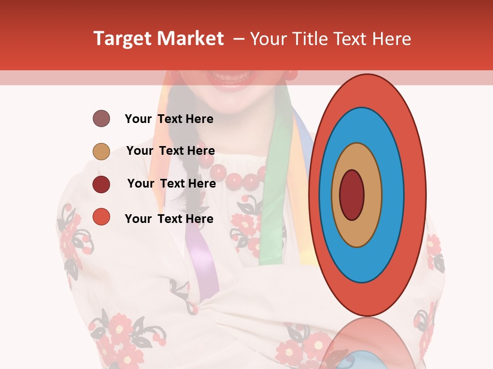 Embroidery Happy Cute PowerPoint Template