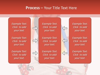 Embroidery Happy Cute PowerPoint Template