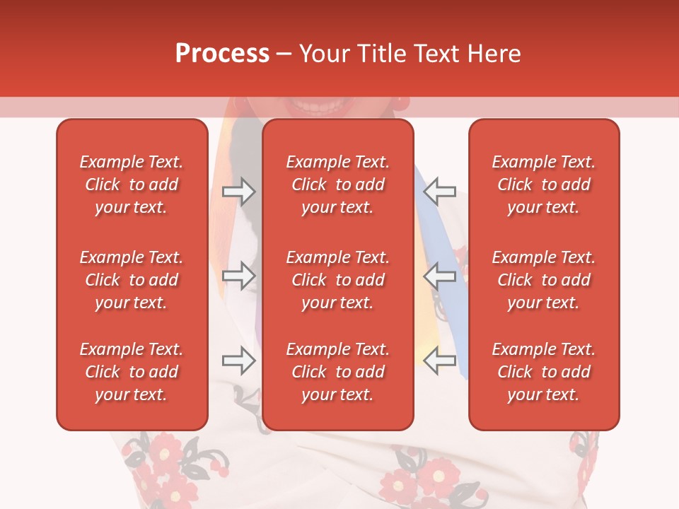 Embroidery Happy Cute PowerPoint Template