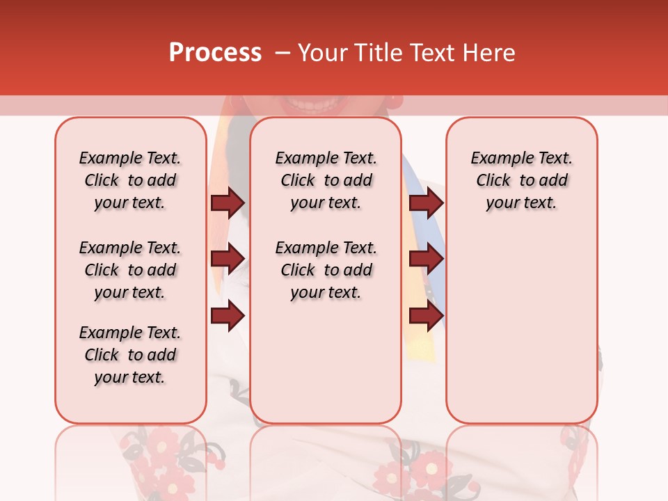 Embroidery Happy Cute PowerPoint Template
