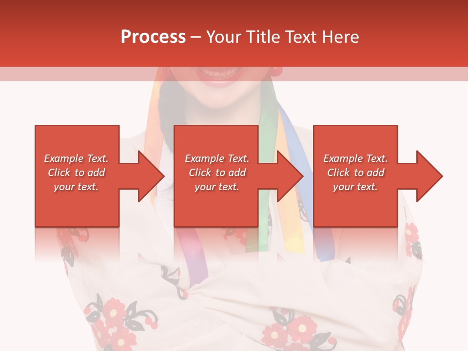 Embroidery Happy Cute PowerPoint Template