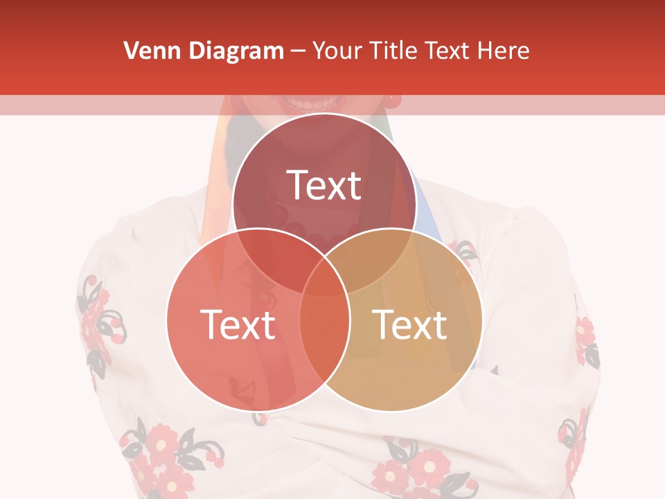 Embroidery Happy Cute PowerPoint Template