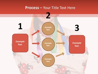 Embroidery Happy Cute PowerPoint Template
