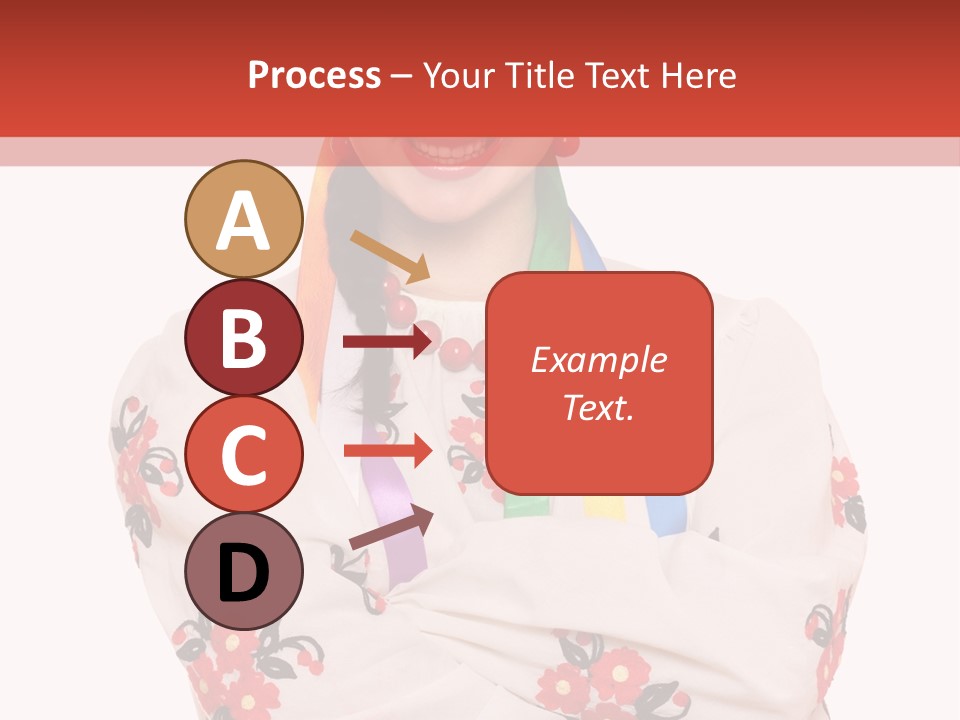 Embroidery Happy Cute PowerPoint Template