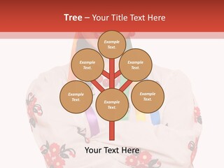 Embroidery Happy Cute PowerPoint Template