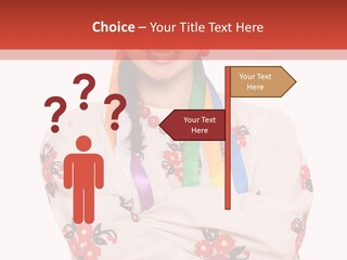 Embroidery Happy Cute PowerPoint Template